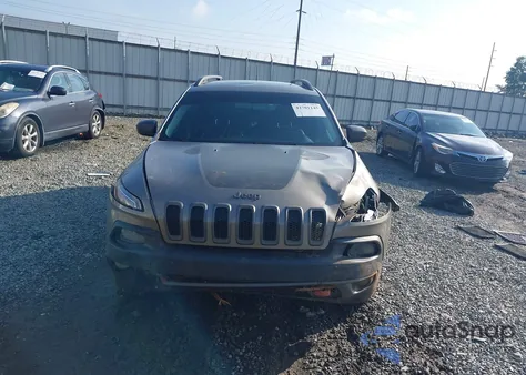 2017 Jeep Cherokee Trailhawk 4X4 z USA, uszkodzony, nr VIN 1C4PJMBS8HW590295